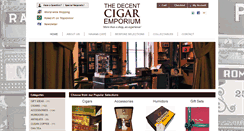 Desktop Screenshot of decent-cigar.com